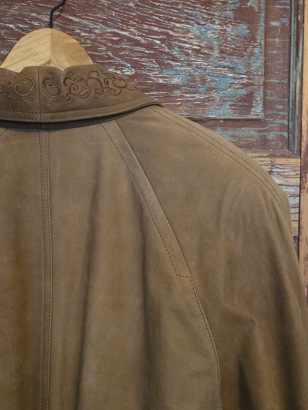 Vintage G-III Annie Oakley Leather Duster Jacket - Picture 8 of 15